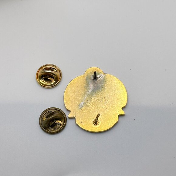 US Army Pin Fort Riley Dental Activity Unit Crest Vintage DENTAC DUI Prevent - Picture 2 of 6